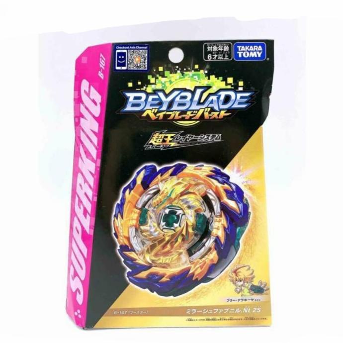 Takara Tomy Beyblade Burst Superking B-167 Booster Mirage Fafnir