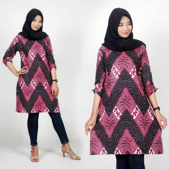 Tunik Batik 200rb Dapat 5pc | Tunik Batik Murah | Atasan Batik Murah