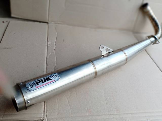 Knalpot PDK Standar Racing Rxking Rx King Stainles Knalpot Standart Racing Rxking Rx King Stainless