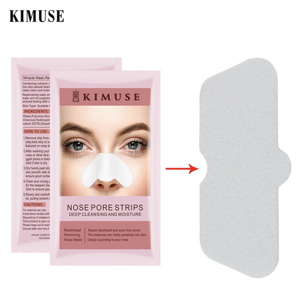 KIMUSE Komedo Deep Cleansing Blackhead Remove Penghilang Masker Komedo Treatment Mask