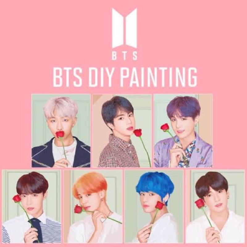 BTS PAINTING KIT OFFICIAL ORIGINAL