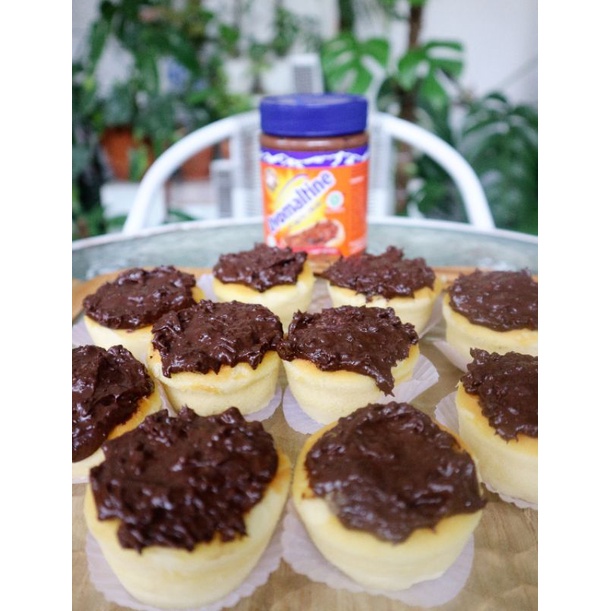 Cheese Cake Mini topping ovomaltin