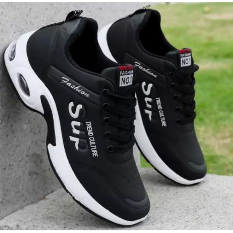 TmO - 8.8 Sale sepatu pria sneakers running fashion SUP Press Best Seller/sepatu fashion tali kekinian termurah bisa cod size 39-43