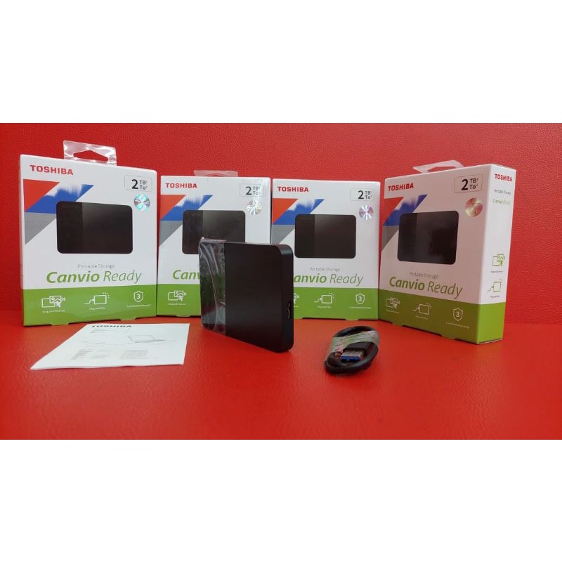 Hardisk  Toshiba Eksternal 2 TB New Orginal