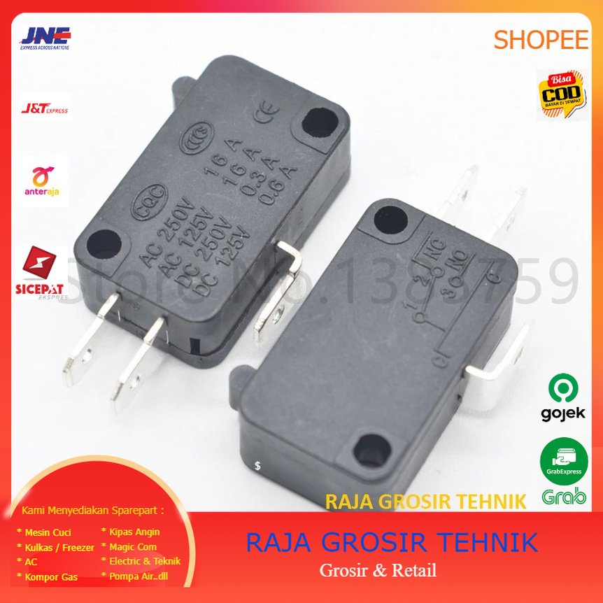 Micro Switch 3 Pin - Saklar Mikro Otomatis Rice Cooker Magic Com/Jar