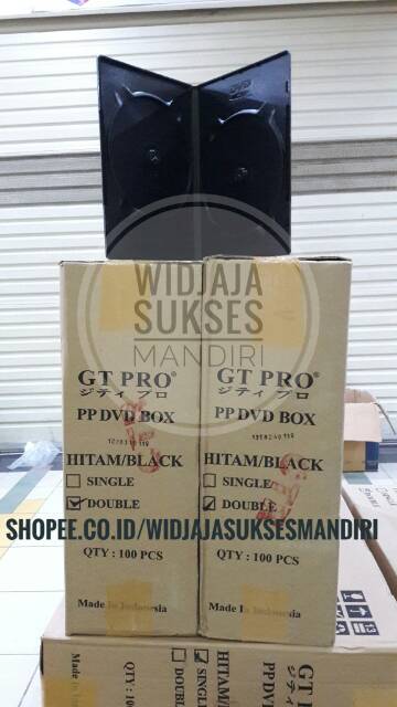 Kotak Box DVD GTPRO 9mm isi 2 Double-1