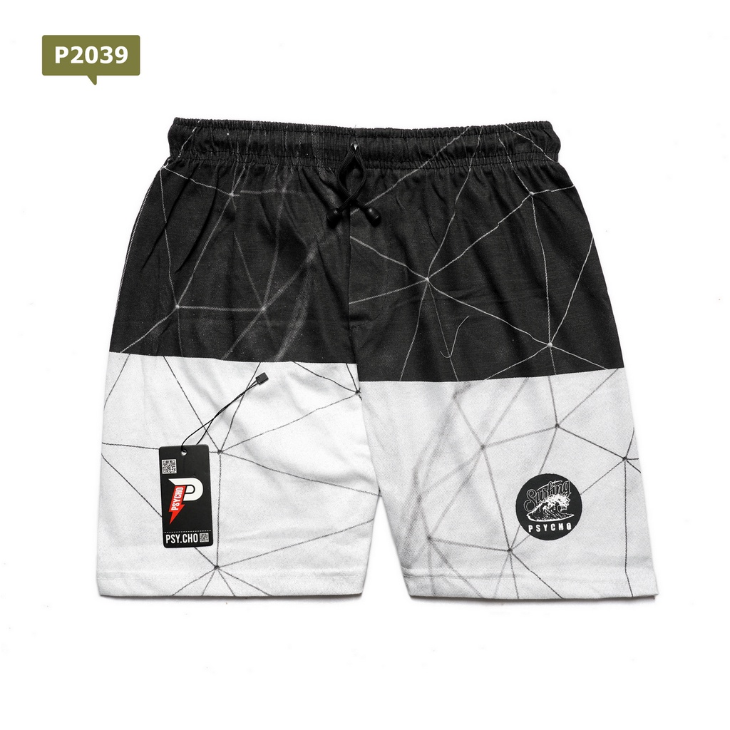 BEST SELLER - BOXER PRIA WANITA CELANA PENDEK GROSIR KOLOR PANTAI-DBM-X32