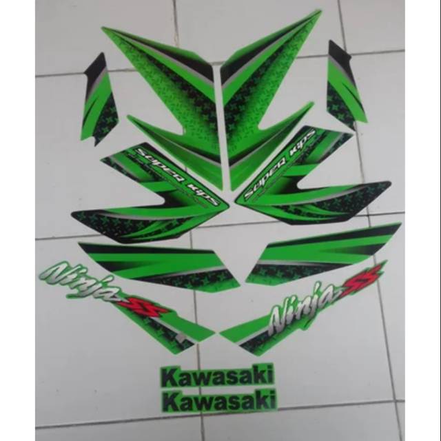 Striping ninja ss 2012 hijau