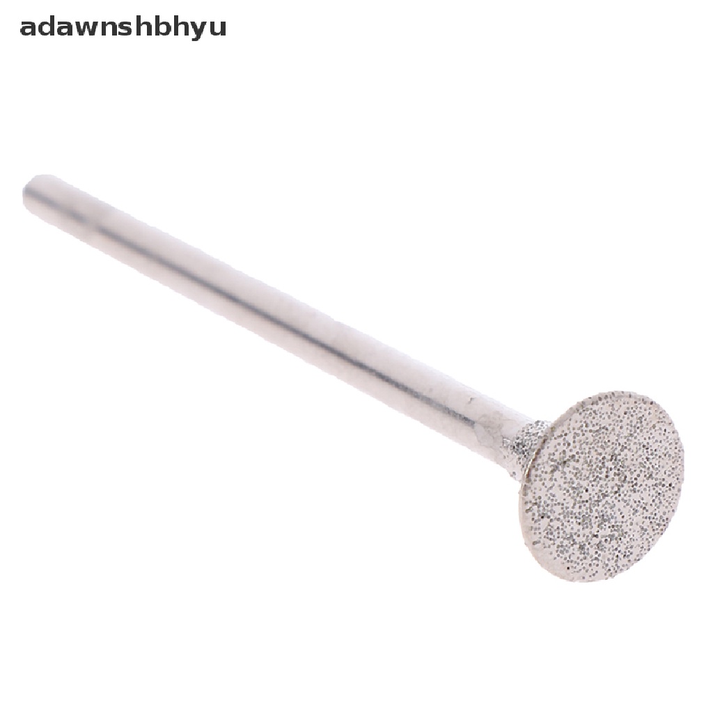 Adawnshbhyu 12Pcs Bor Diamond Grinding Head Bur 2.3mm Batu Giok Ukir Poles Engrave Tool