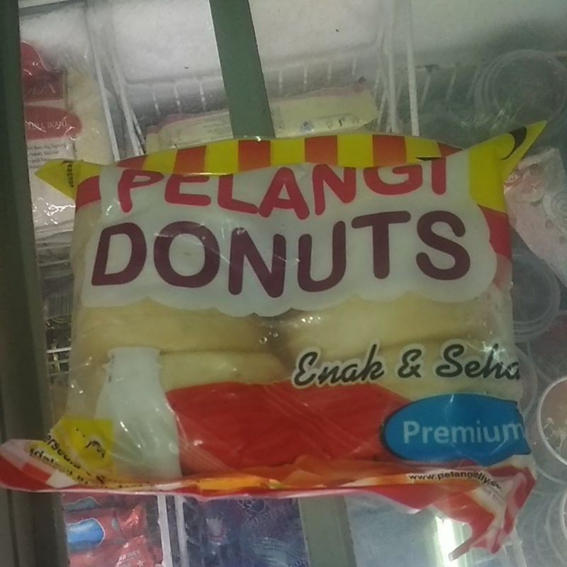 

Pelangi donut isi 10