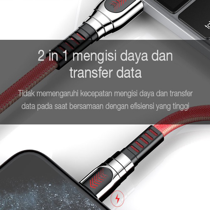 KABEL DATA MICRO USB ACOME 100CM CABLE AIC FAST CHARGING 2.4A GARANSI RESMI