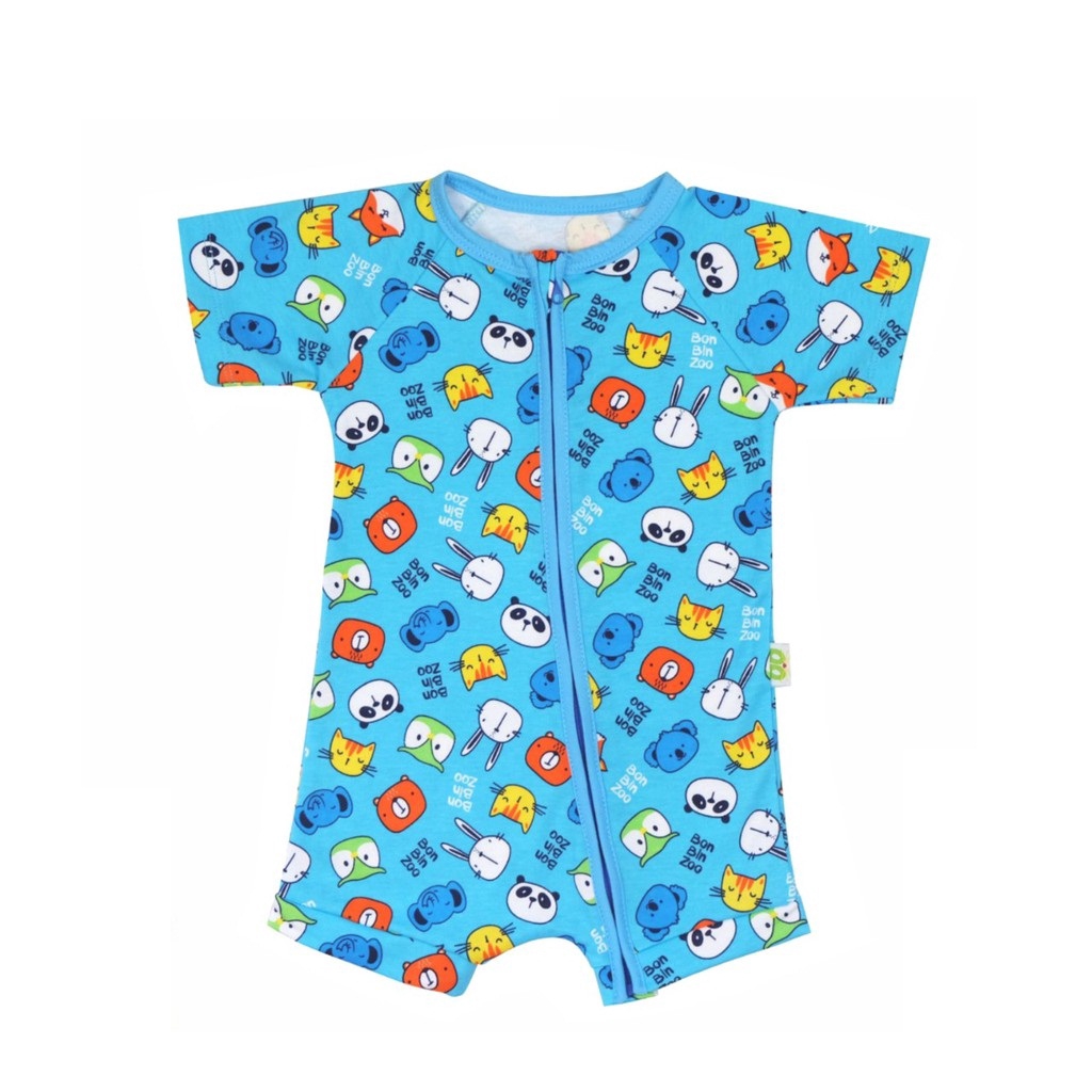 Produk Eceran - Romper Bayi Putih Sablon / Romper Jumper Pendek Bayi / Baju Kodok Bayi / Romper Murah / Grosir Romper Pendek Bayi  Harga Pabrik