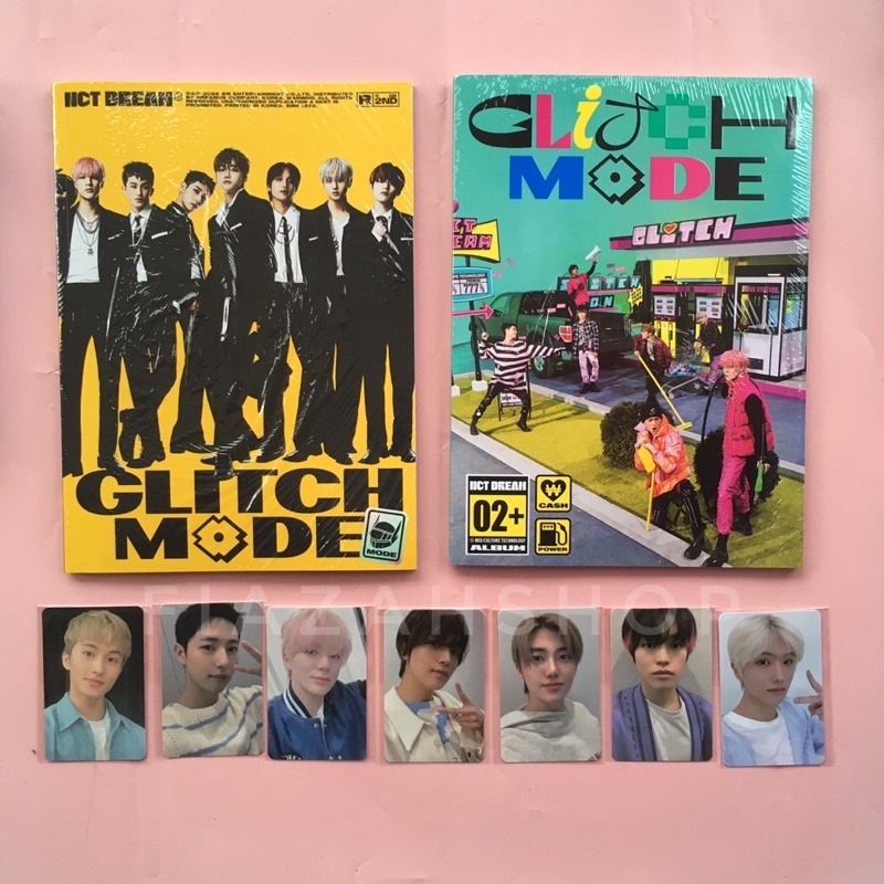 [Ready] Album NCT DREAM Glitch Mode sealed + SM benefit pc POB