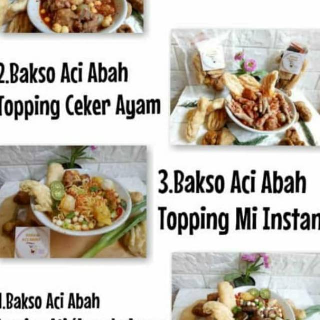 

Bakso aci iga sapi