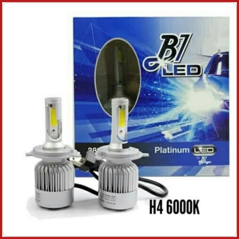 Bohlamp Led H4 6000K Merk B1