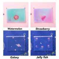 TAS ZIPPER BAG ANIMAL - ZIPPER BAG MOTIF LUCU - ZIPPER BAG MOTIF - ZIPPER BAG FRUIT