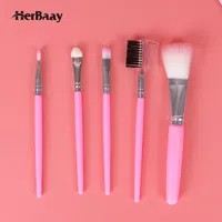 5 in 1 Set Kuas Makeup Murah I ASG BRUSH MAKE UP SET