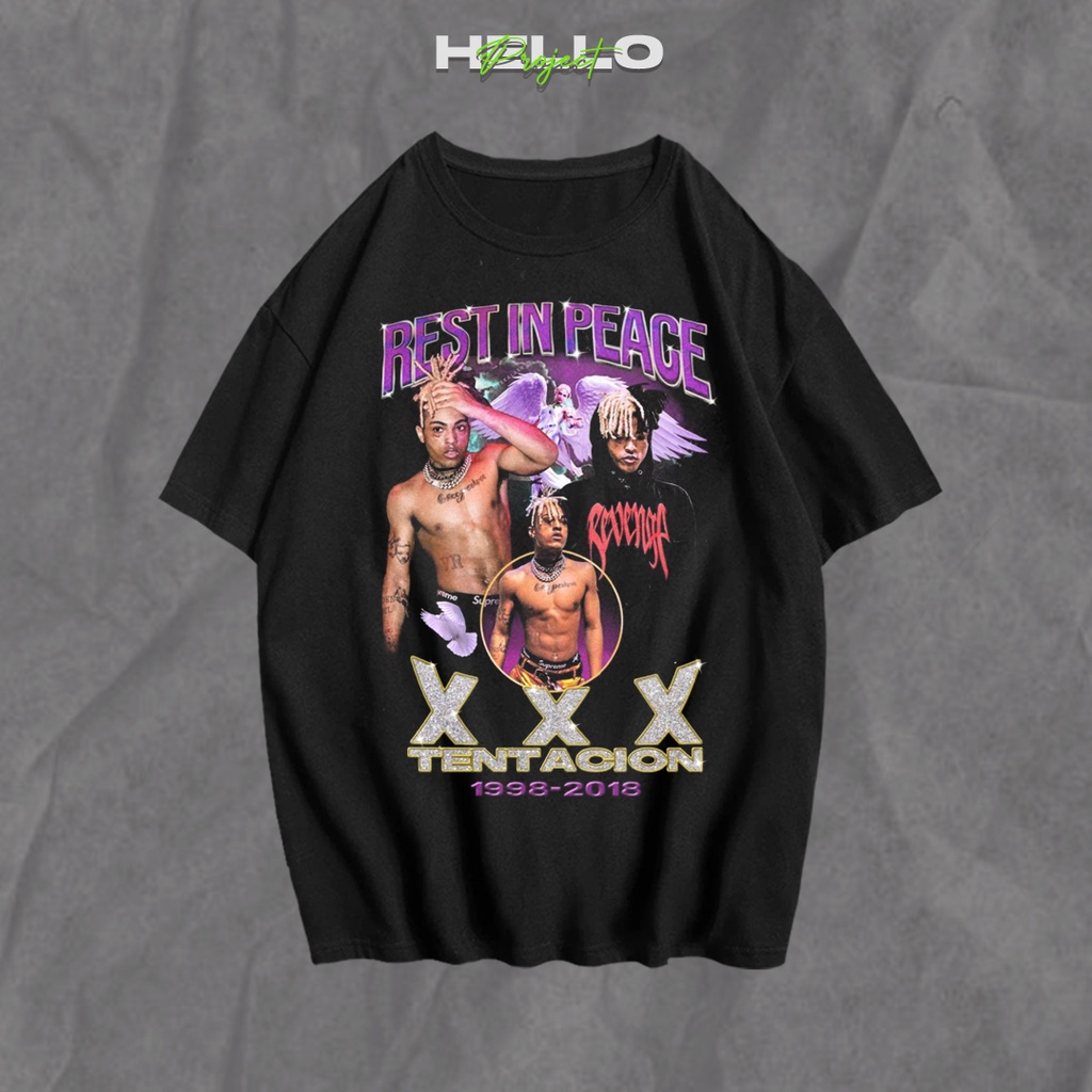 XXXTENTACION 1998-2018 T-shirt Vintage /  tidak oversize
