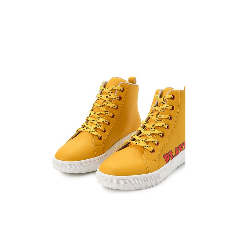 SEPATU SNEAKER PLAYBOY WANITA ORIGINAL CASUAL KETS ASLI KUNING PLW22