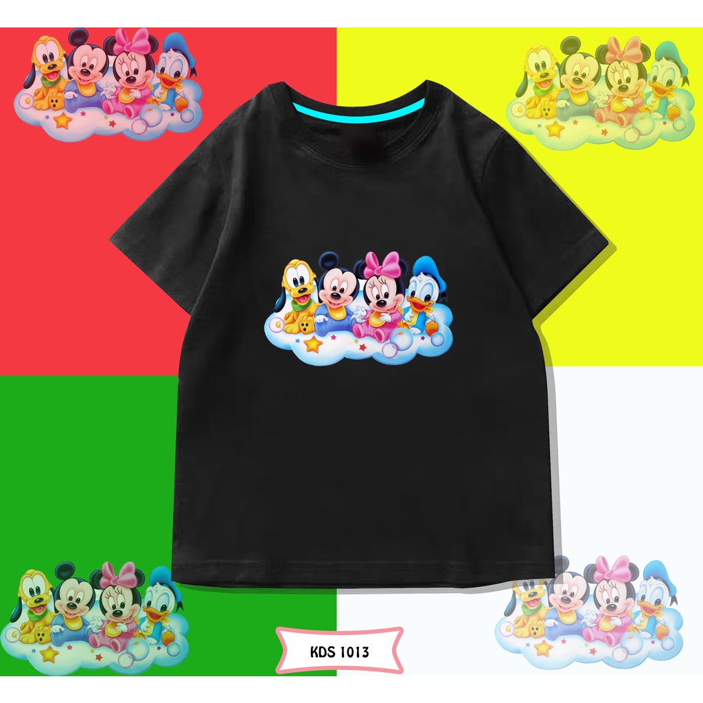 KAOS MICKEY AND FRIEND/KAOS KATUN MICKEY KIDS UNISEX CEWE COWO