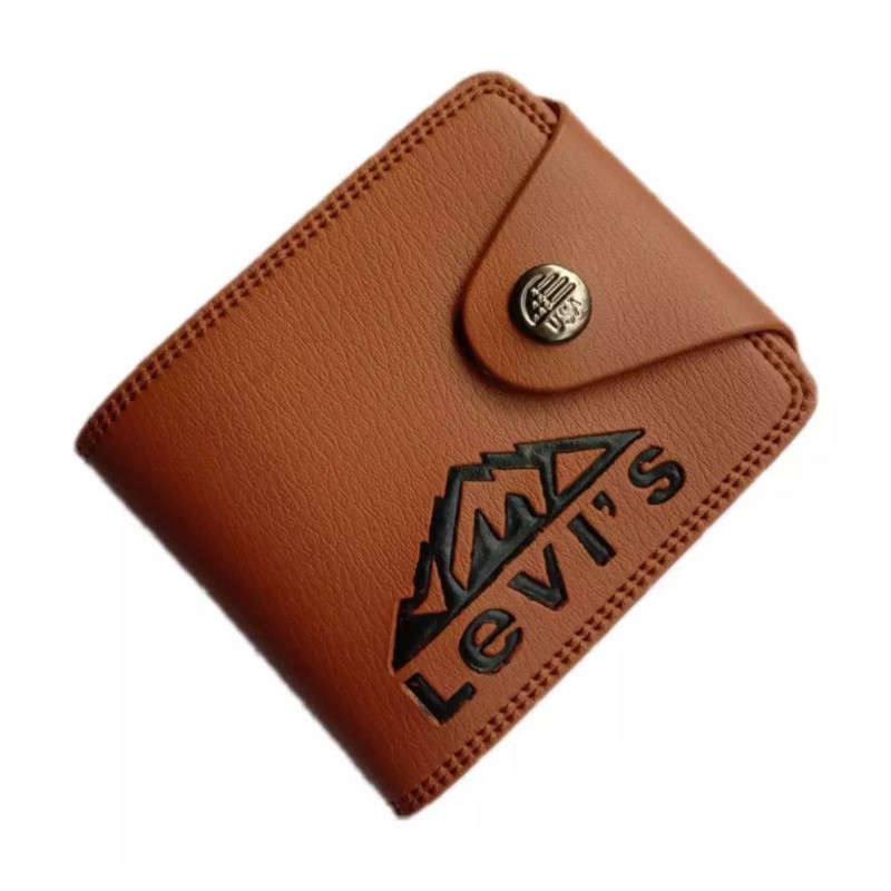 Dompet Kulit Pria Model Kancing Dompet kulit Kualitas PREMIUM