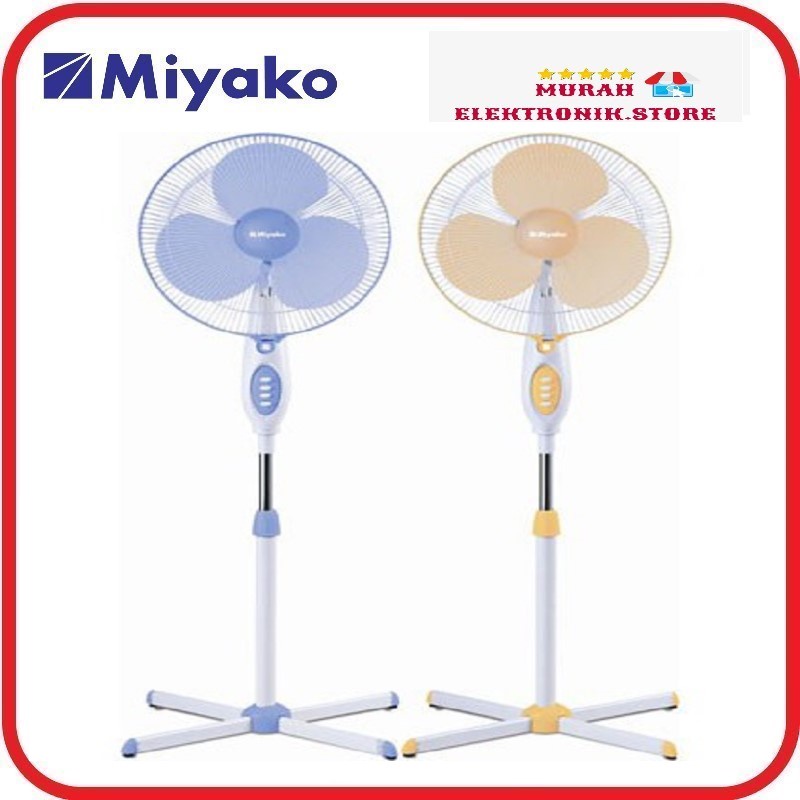 Kipas Angin Berdiri MIYAKO 16 Inch KAS1618GB / Standfan Miyako 16 Inch KAS 1618 GB