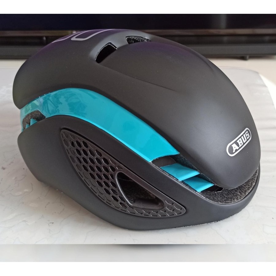 ABUS replica Aero Helmet GameChanger helm road bike CELESTE GREEN