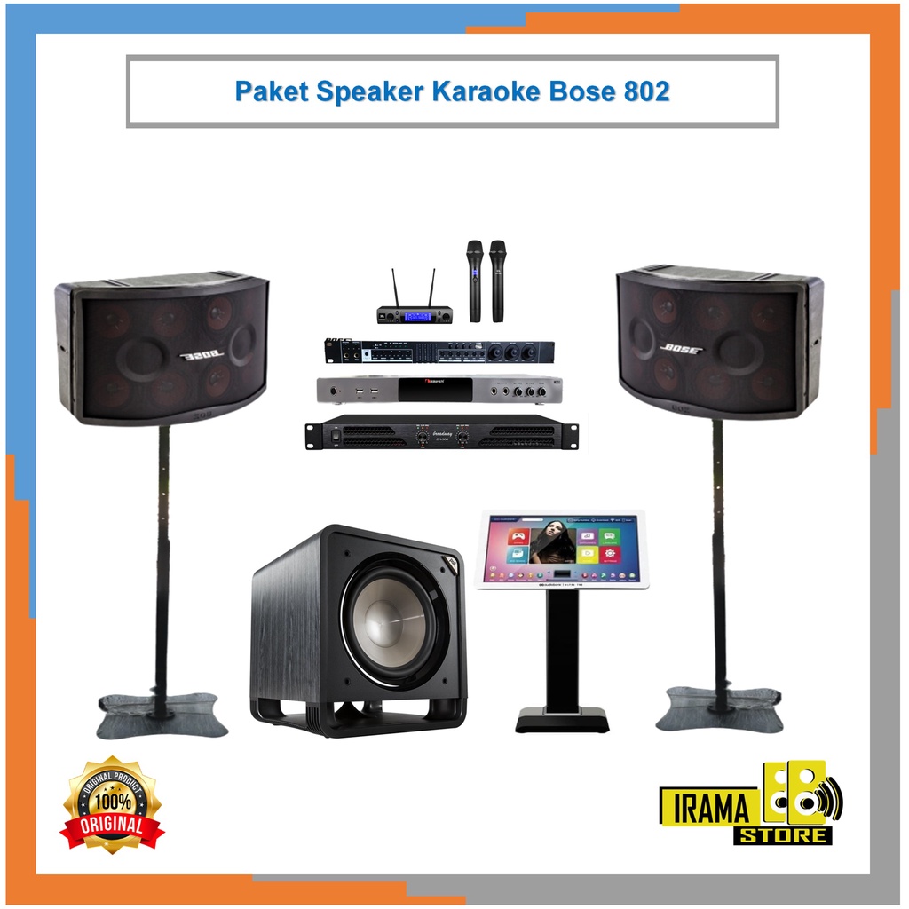Paket Speaker Karaoke Bose 802
