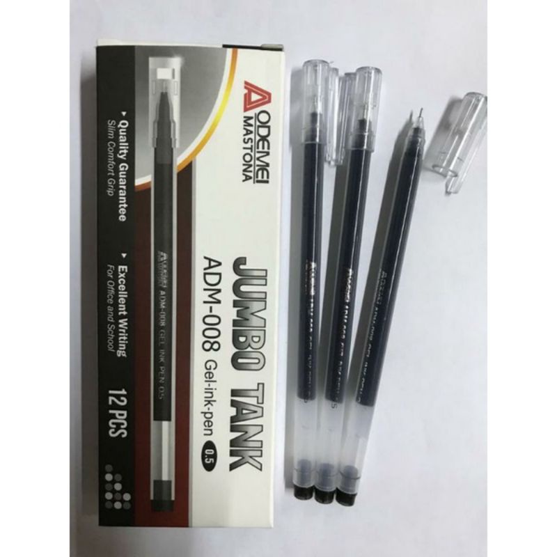 

(12Pc) Aodemie Bulpen gel 0,5mm/ Adm-008