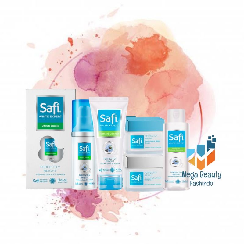 Safi white Expert Paket Ultimate Essence - Day - Night Cream - Purifying Cleanser - Makeup Remover