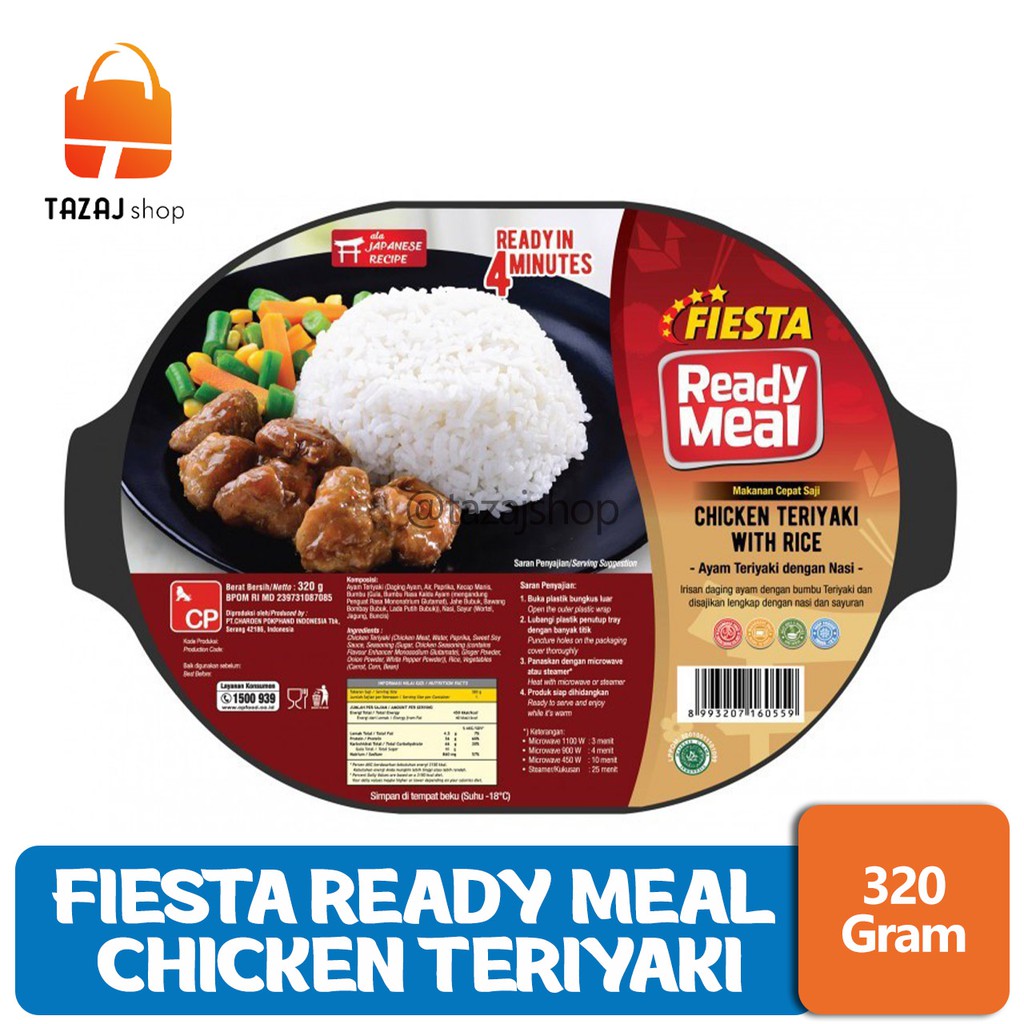 

FIESTA Ready Meal Rice With Chicken Teriyaki