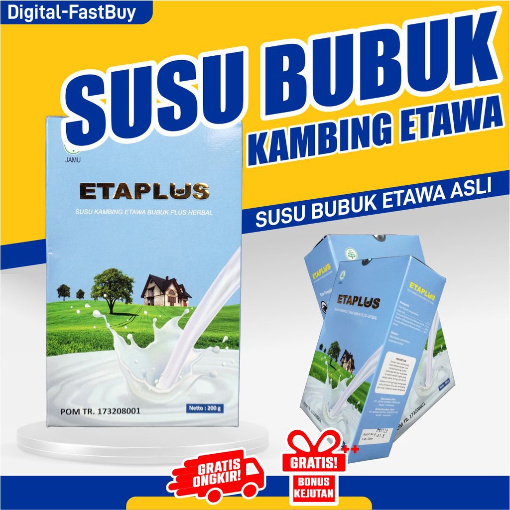 

SUSU KAMBING ETAWA NEW SUSU KAMBING BUBUK ASLI ORIGINAL HALAL DAN BPOM