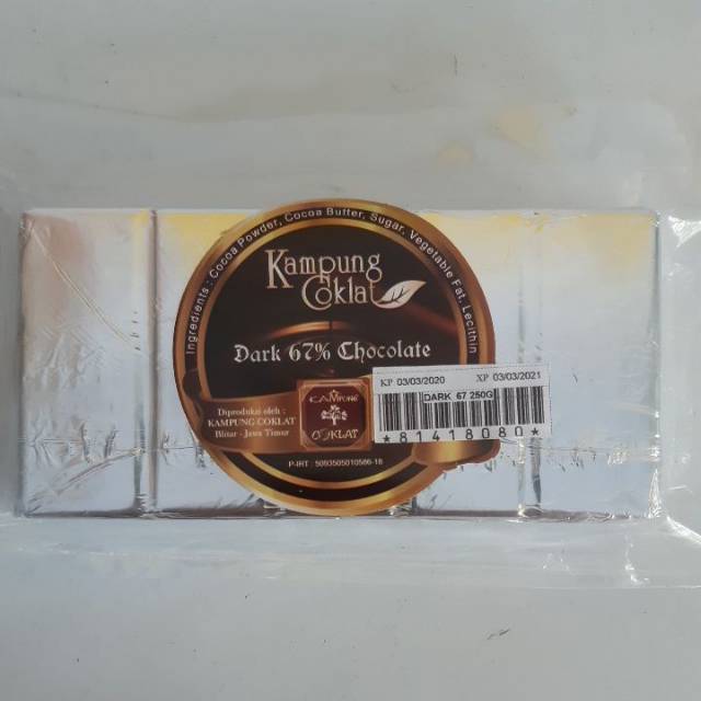 

Dark 67 % Block [250 Gram] KC Blitar
