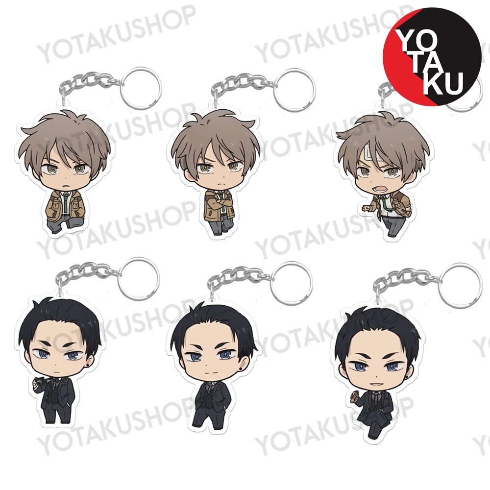 Gantungan Kunci Anime Akrilik Fugou Keiji Balance Unlimited Daisuki Kambe Haru Kato Seri1 YOTAKUSHOP