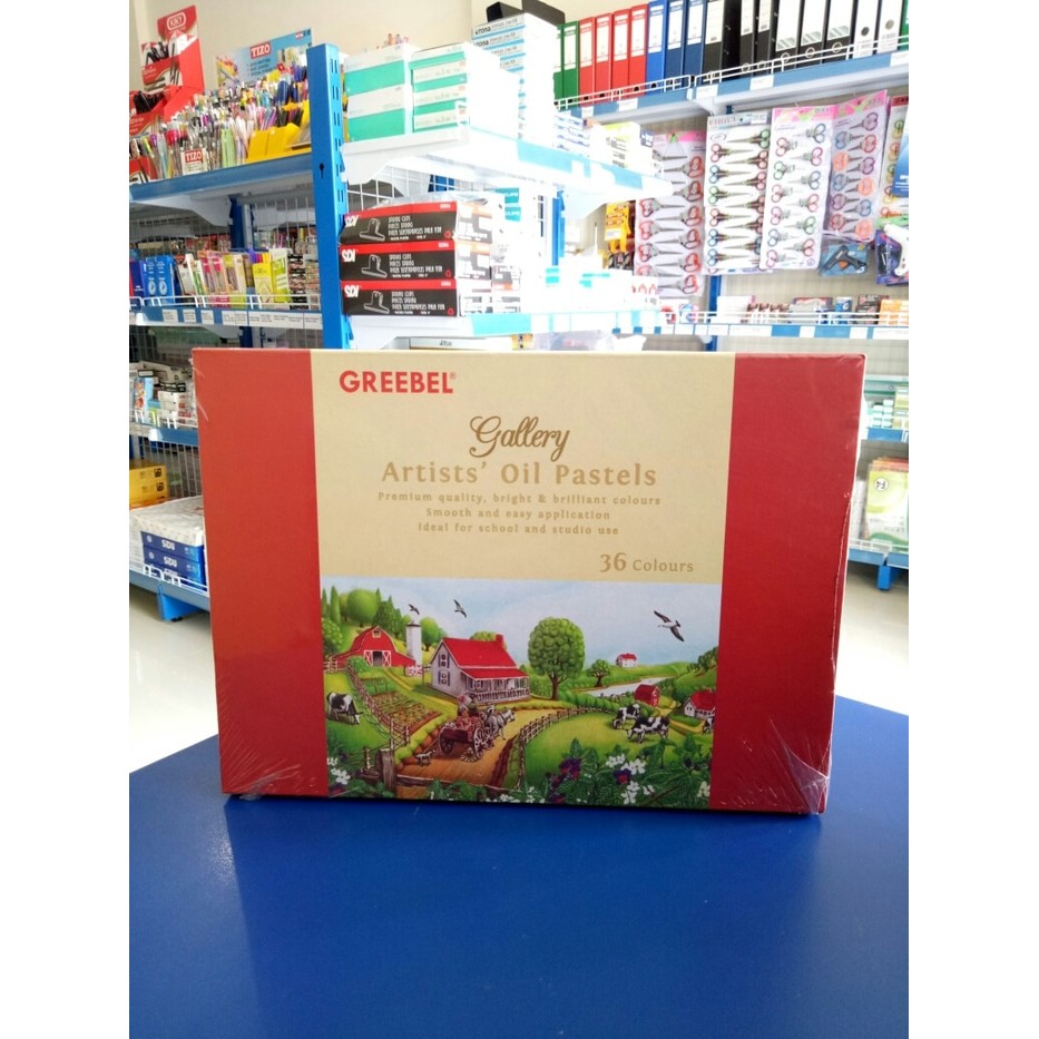 

Crayon 36 warna Greebel Artist