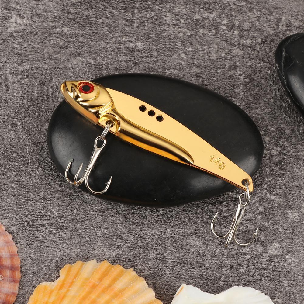 Suyo Umpan Pancing7 /10 /12 /14/18g Trout Pike Aksesoris Pancing Treble Hook