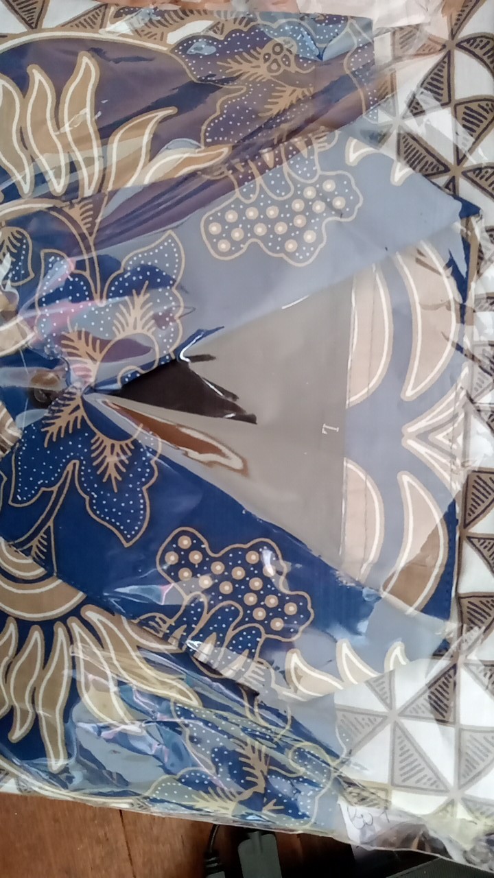 Batik Solo Mahogra Dongker Kemeja Pria Full Furing Katun Sragenan