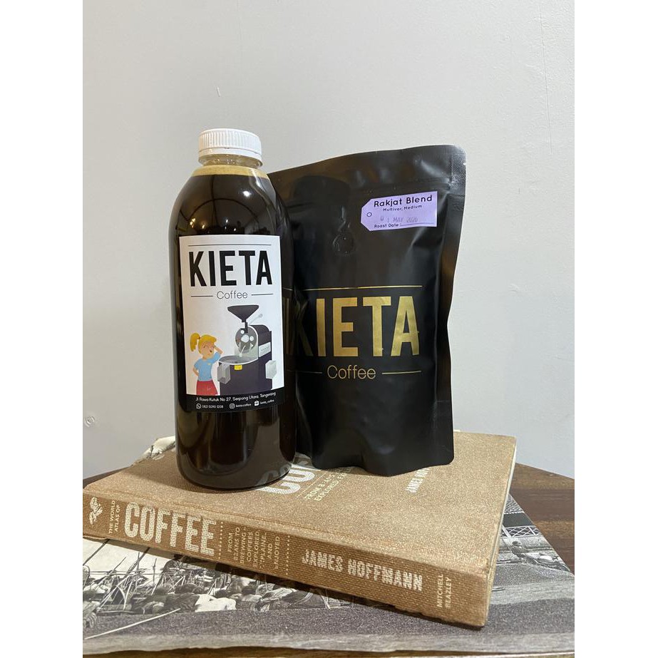 

NEW PRODUCT Espresso cair 1 liter kieta coffee / konsentrat kopi tinggal tuang - Rakjat Blend KP276