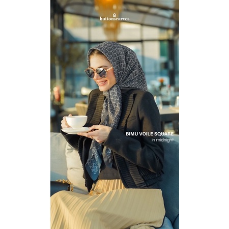 Buttonscarves Bimu Midnight