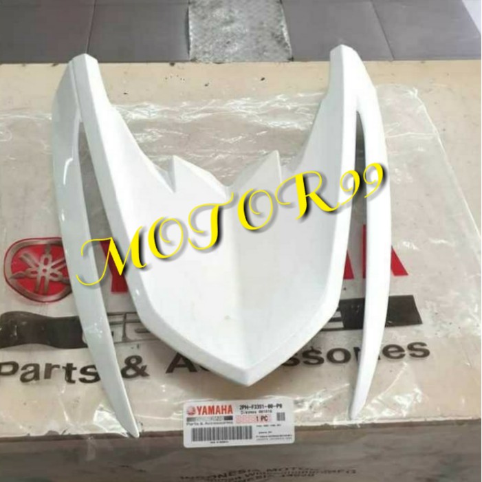 tameng depan mio m3 mio z putih ori ygp