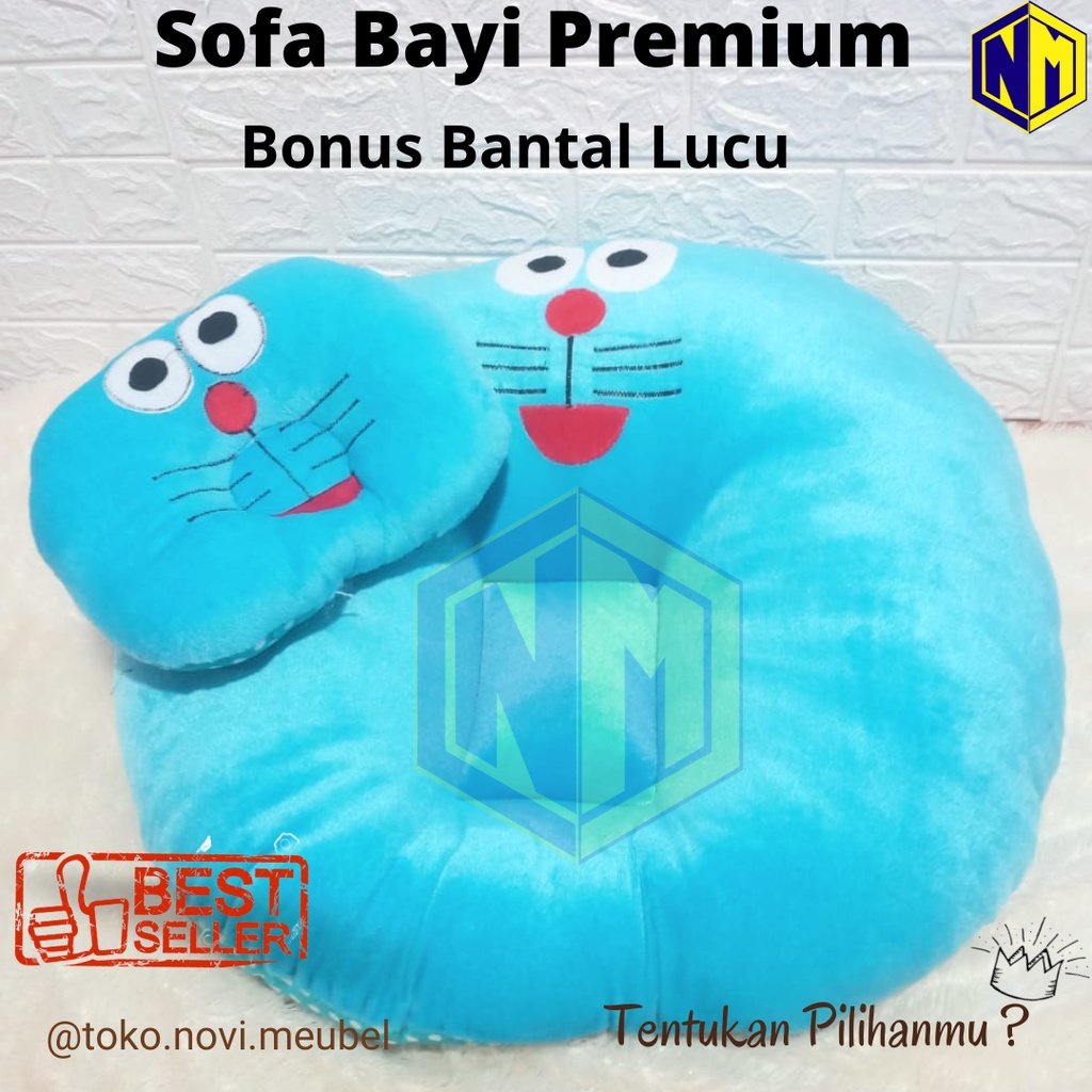 Sofa Bayi / Sofa Bayi Multifungsi / Sofa Bayi Jumbo Premium / Sofa Bayi Full Velboa / Sofa Bayi Imut