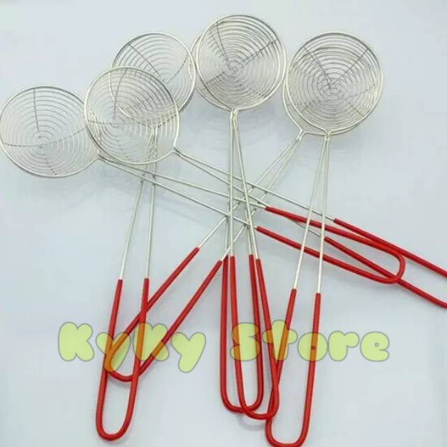 Strainer Scoop Shabu Shabu - Saringan Shabu Shabu Stainless Steel - Mongolian Hot Pot