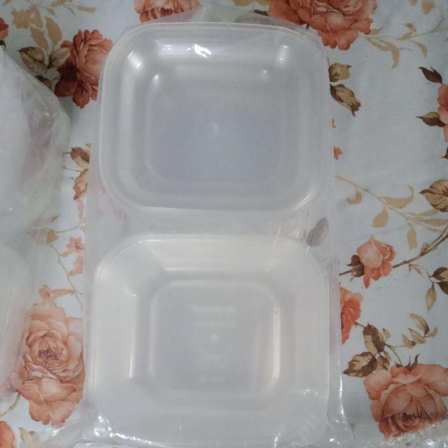 Waka Thinwall Op1413 / Kotak Makan Transparan Tutup Tersambung [500 Ml]