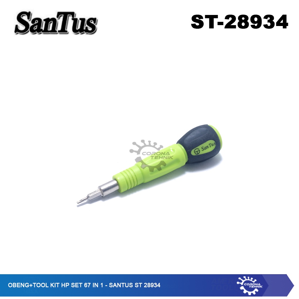 Santus ST-28934 - Obeng + Tool Kit HP Set 67 in 1