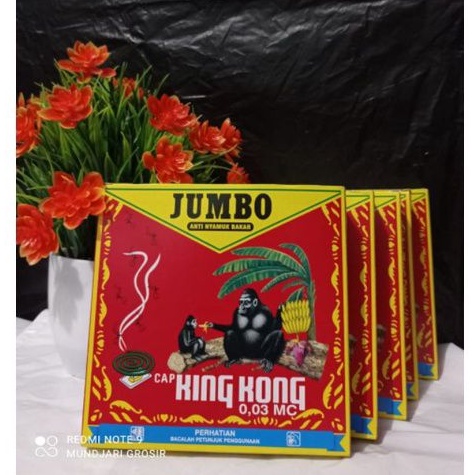 Kingkong obat nyamuk jumbo Mundjari Grosir Cilacap Kawunganten