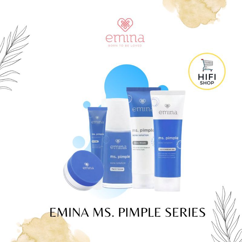 

EMINA MS SIMPLE SERIES (TONER / WASH / MOIST / SPOT GEL)