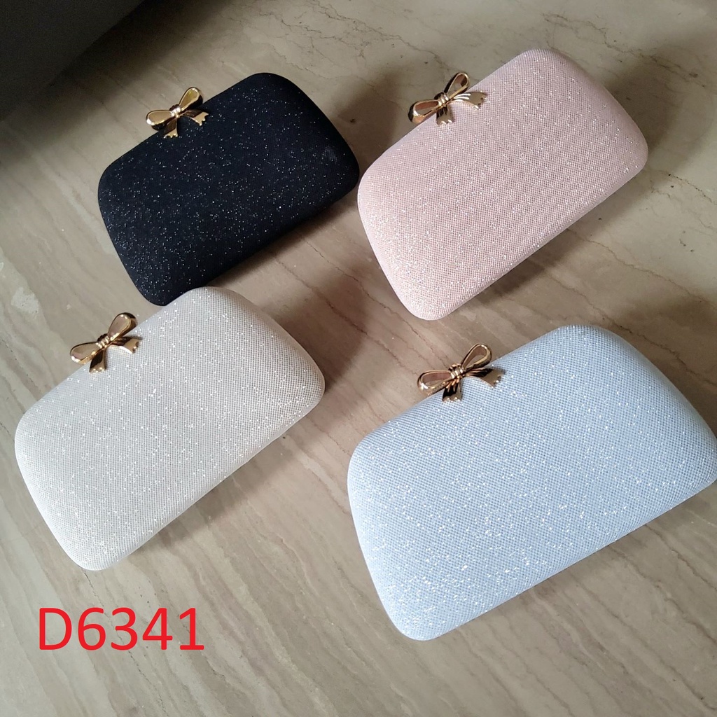 Model Baru! Clutch Import Farnell Tas Pesta Kondangan Wanita Diamond D6341/WL10524/26262 Cantik Elegan