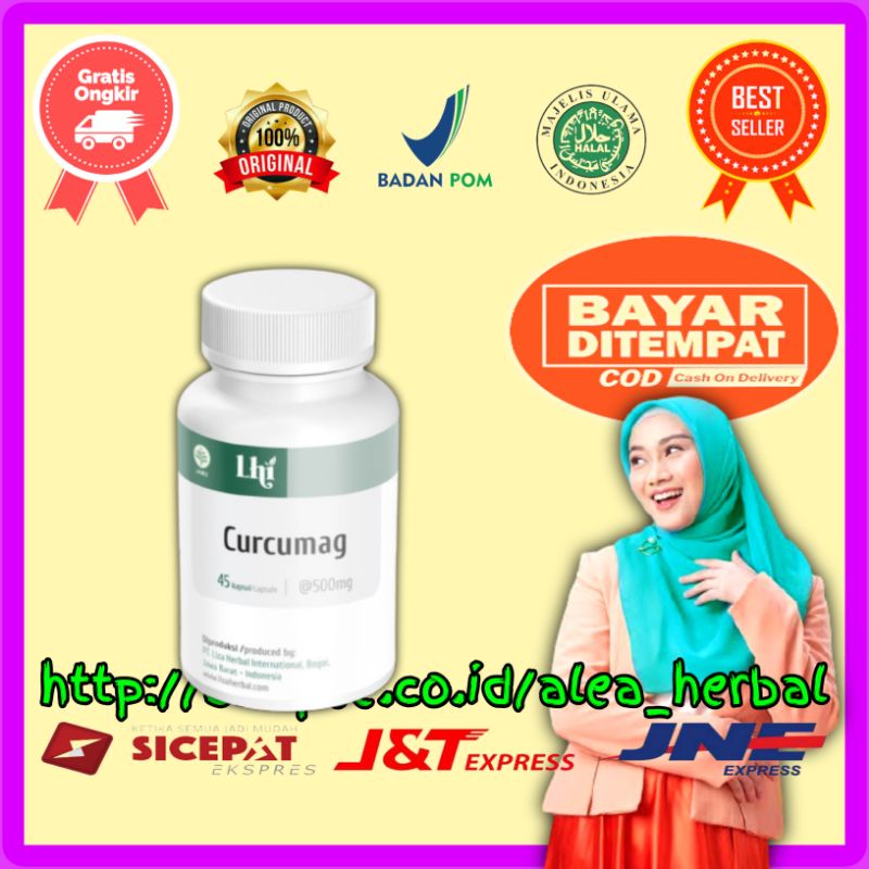 CURCUMAG Asli Original Obat Herbal Atasi Asam Lambung & Maag