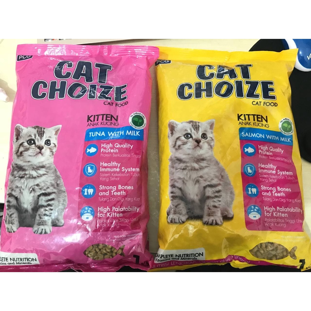 CAT CHOIZE KITTEN 1KG / MAKANAN KUCING CAT CHOIZE 1KG