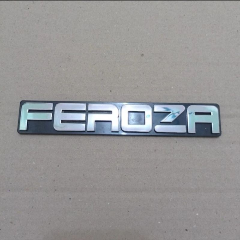 emblem feroza logo samping tulisan feroza original